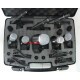 PROEL DMH8XL SET KIT 8 MICROFONI PER BATTERIA COMPLETO DI SUPPORTI e CUSTODIA